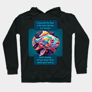 Going with the flow Hoodie